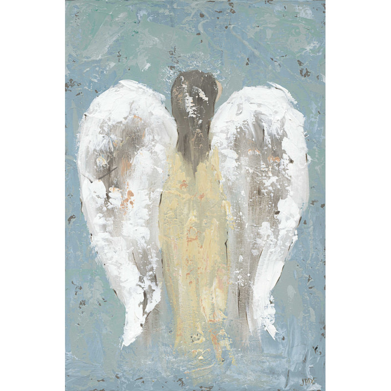Fée ange II, H 18 po x l 12 po