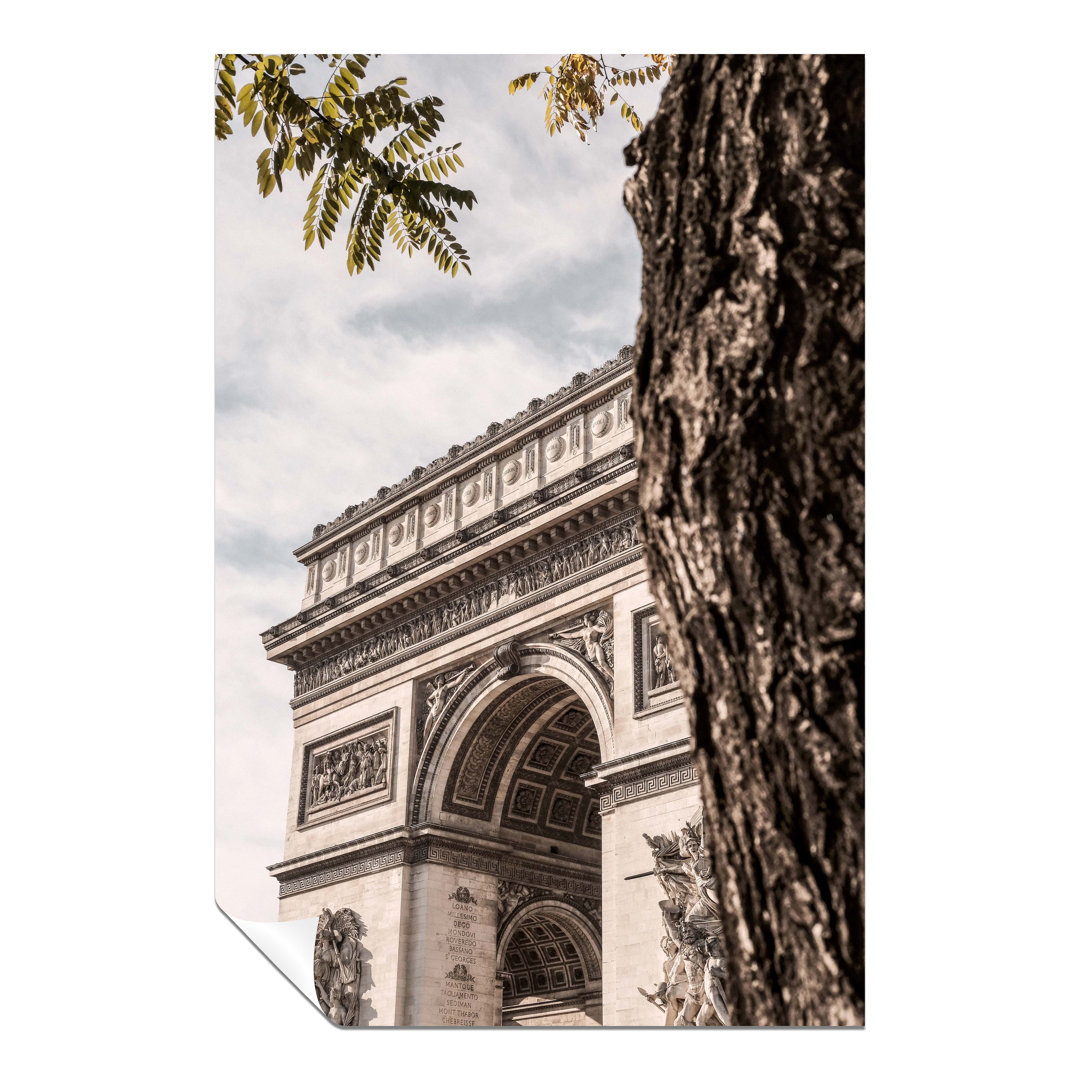 Panther Print Fine Art Prints Paris Arc De Triomphe Artistic Unframed Poster, Pictures For Home Walls, Bedroom, Living Room & Bathroom Decor