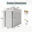 Remise de rangement bicolore en option Campcraft-114626261