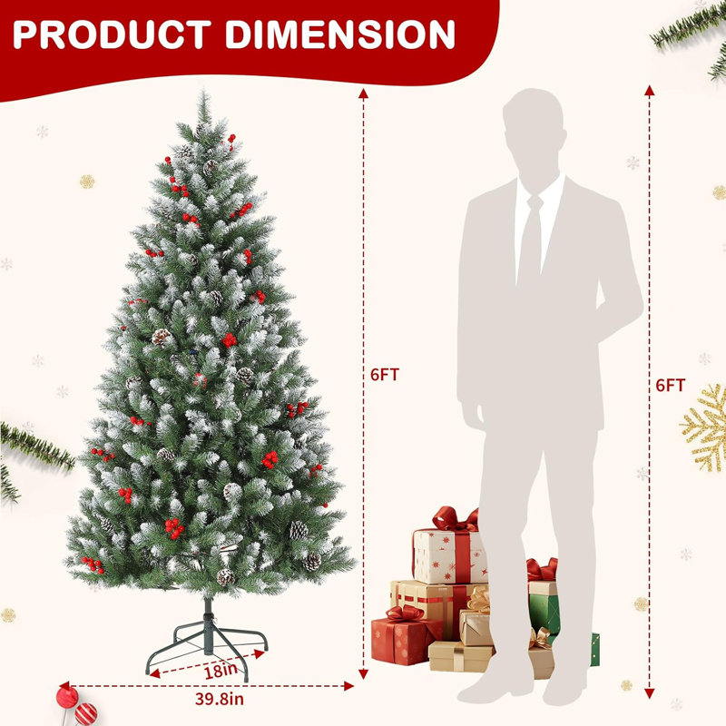 Christmas Tree, 6' H
