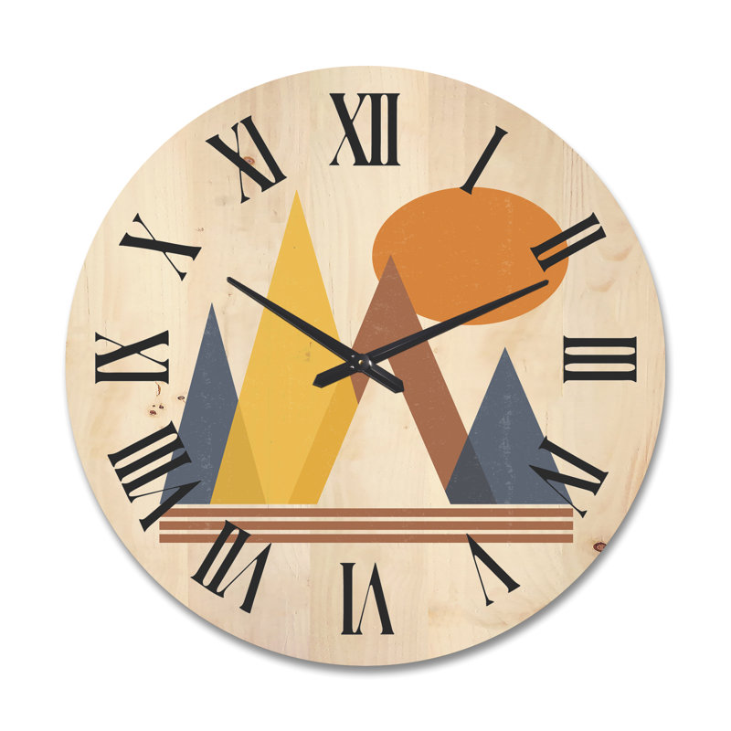 Horloge murale Mountain, Grand