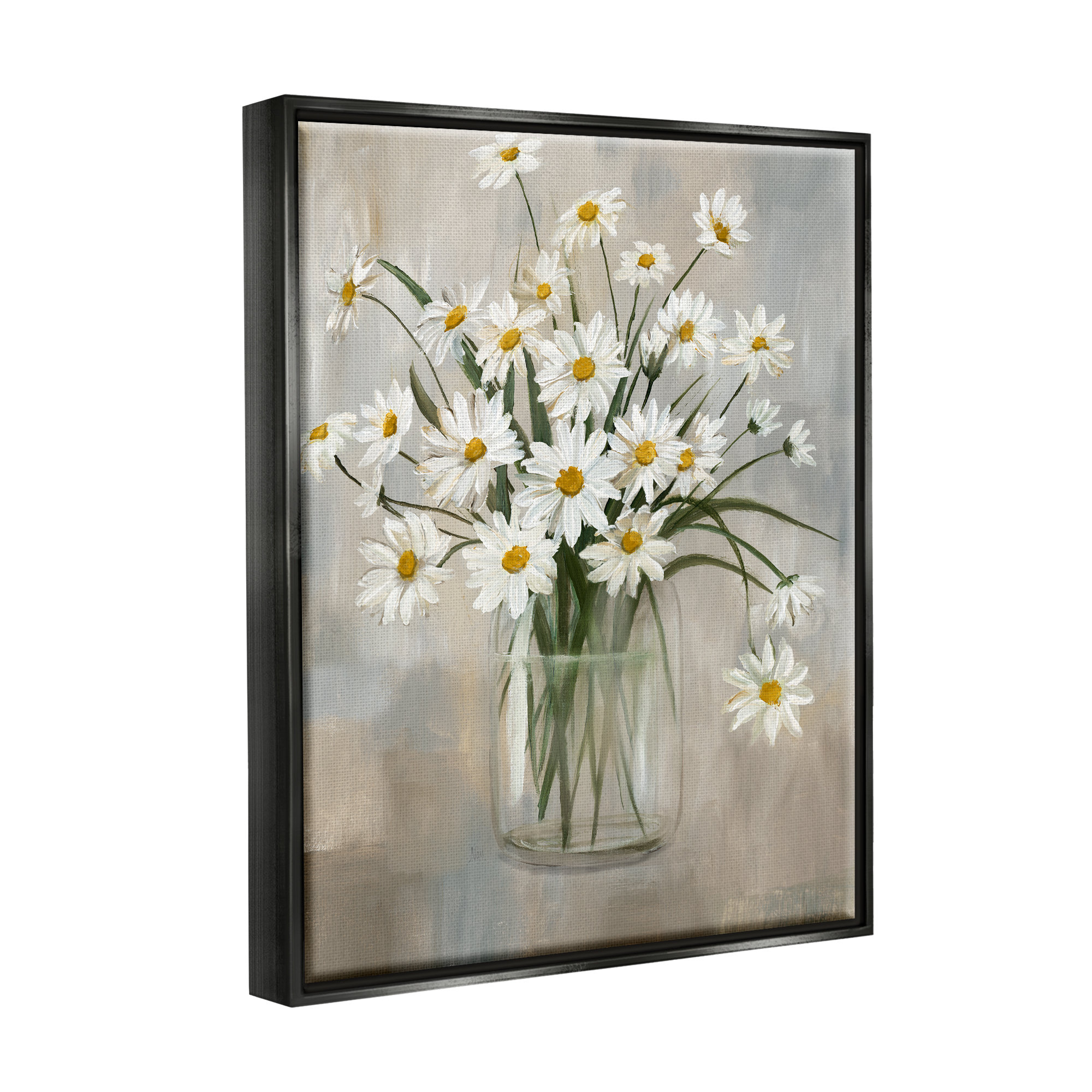 Red Barrel Studio® Daisy Bloom Bouquet Potted Flowers Abstract