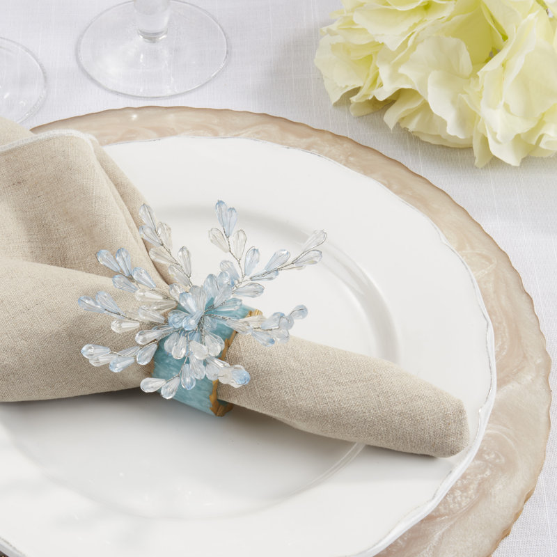 Napkin Ring Collection Napkin Ring, Aqua