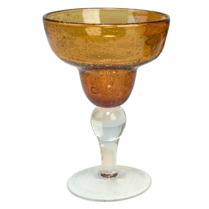 8 oz. Abingdon Verre à margarita, Ambre