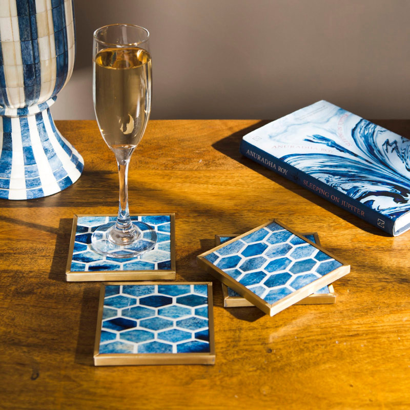 Ensemble de 4 sous-verres Gramercy