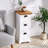Adaliyah Fully Assembled 3 Drawer Narrow Storage Unit