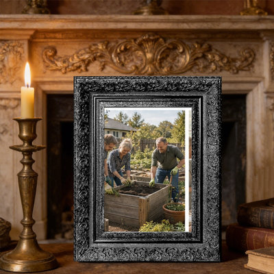 11" x 14" Black 3 PCS Versatile Picture Frame for Bedroom Shelf Styling