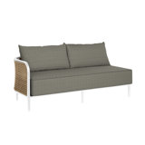 Havana 57" Wide Outdoor Loveseat with Cushions