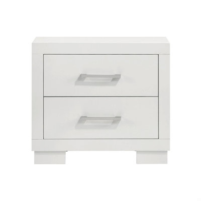 2 Drawers MDF Nightstand