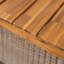 Table de salle à manger extérieure en bois d'acacia durable et pieds en rotin tissés à la main pour une salle à manger de patio élégante-1971676116
