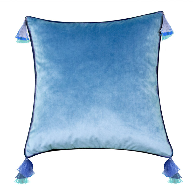Coussin Edie, Bleu sarcelle
