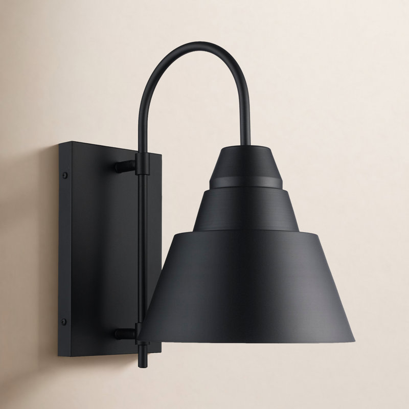 Estiva Iron Wall Light, 14.75" H x 9" W x 13.25" D