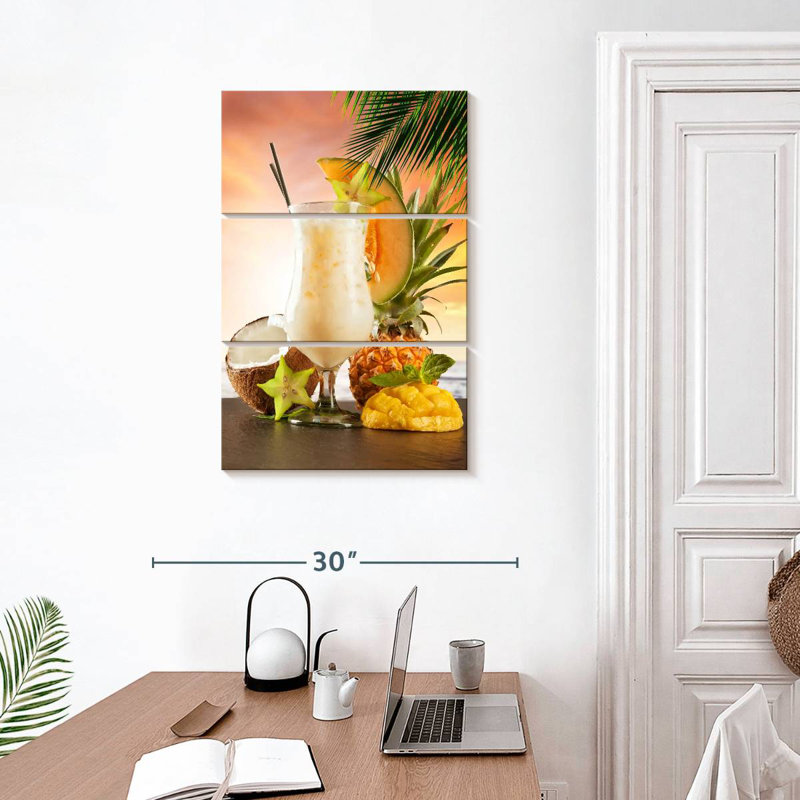 Yarlin cocktail près de la plage, H 32 po x l 20 po