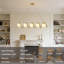 5-Lights Modern Pendant Light, Glass Globe Hanging Lighting Kitchen Island-188414608