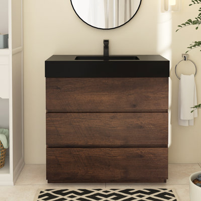 Reniel Single Bathroom Vanity Bathroom Vanity