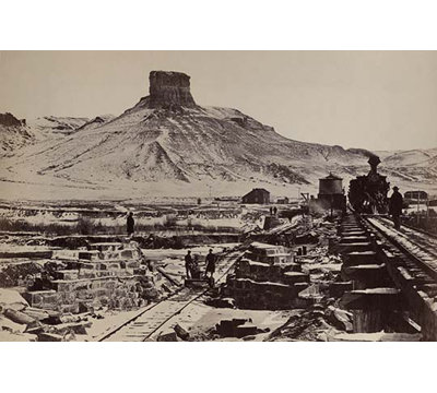 'Citadel Rock, Green River Valley' Photographic Print