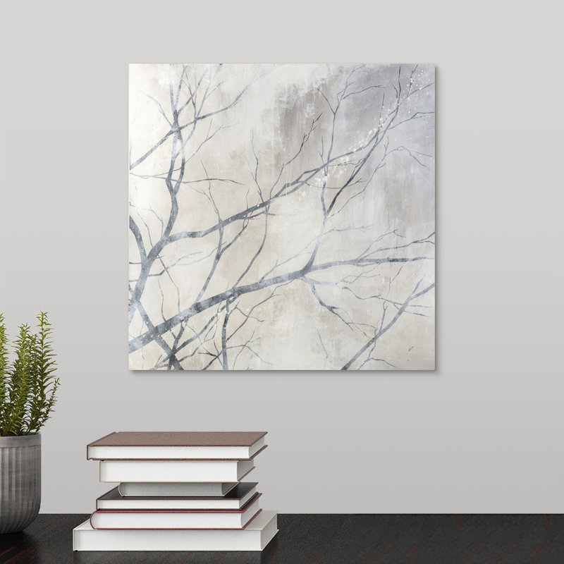 " Beyond The Window Sill " by Sydney Edmunds Painting Print, Wrapped Canvas, 12" H x 12" W x 1.25" D