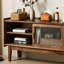 Light luxury retro home TV cabinet-107122707
