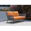 Nette 60.5" Wide Outdoor Loveseat with Cushions-2035451331-2035727619