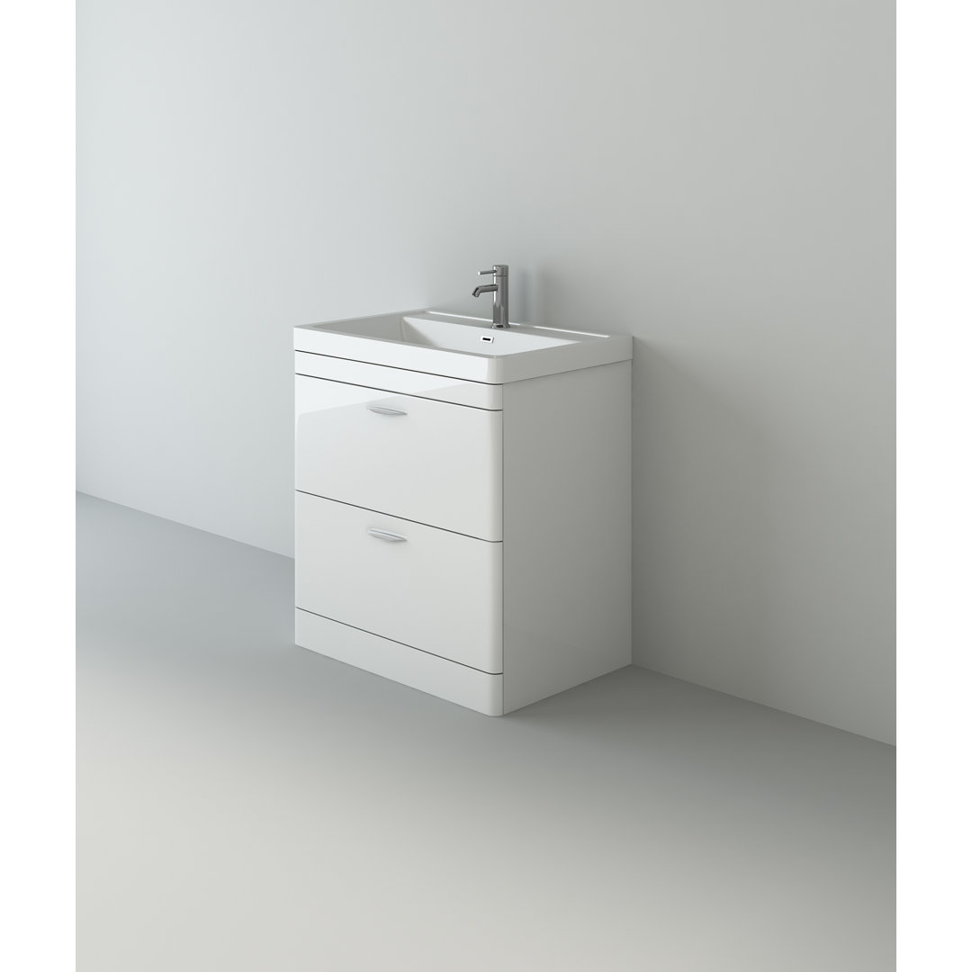 Susanna 700mm Free-standing Single Vanity Unit