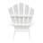 Outdoor Indoor White Chair - And Comfortable, Wide Seat, Armrest, Easy Assembly, 110 Lbs Weight Limit Populus Wood 'S Versatile Use In Patio, Porch, Deck, Garden, Poolside, To Assemble, Max-767009356