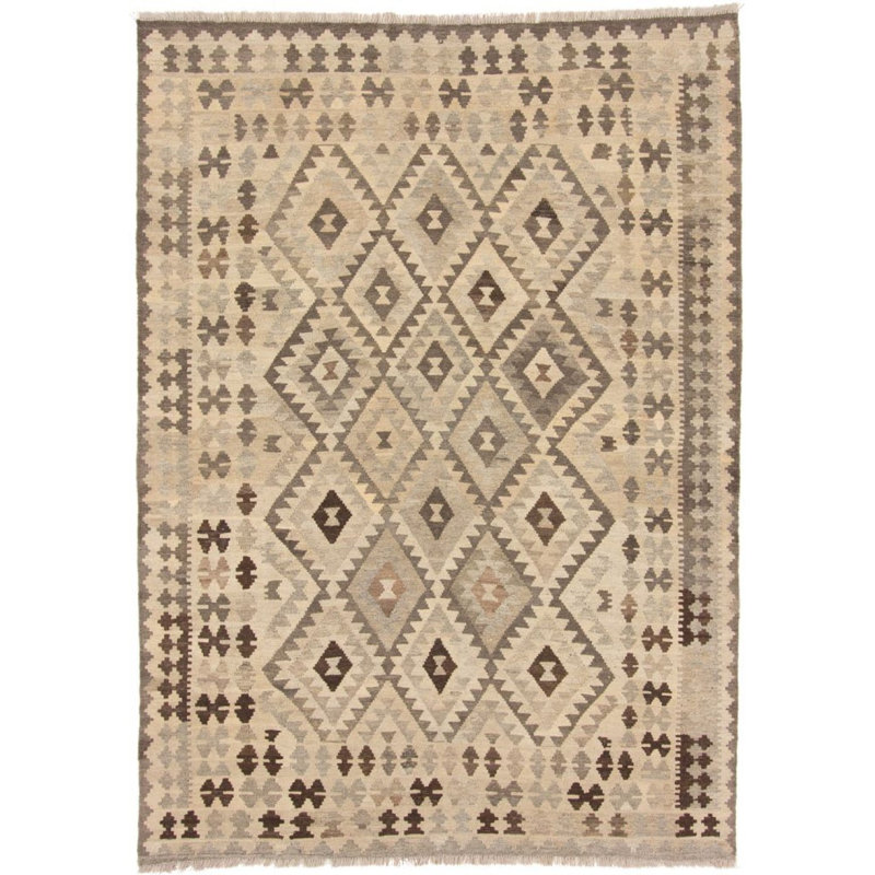 Geometric Hand Woven 172cm X 238cm Area Rug