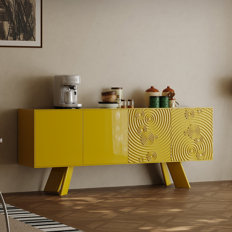 Buffet de luxe américain de style moderne et léger