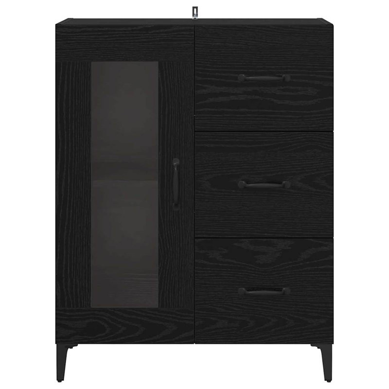 Sideboard Accent Chest, Black Oak