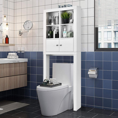 Carovilli Freestanding Over The Toilet Storage