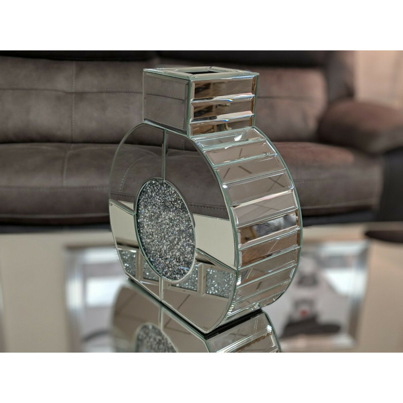Christmas Glass Table Vase