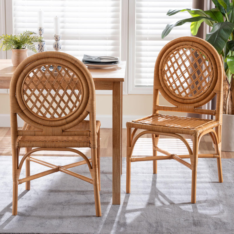 Ensemble de chaises longues en rotin Bali et Pari Oxford