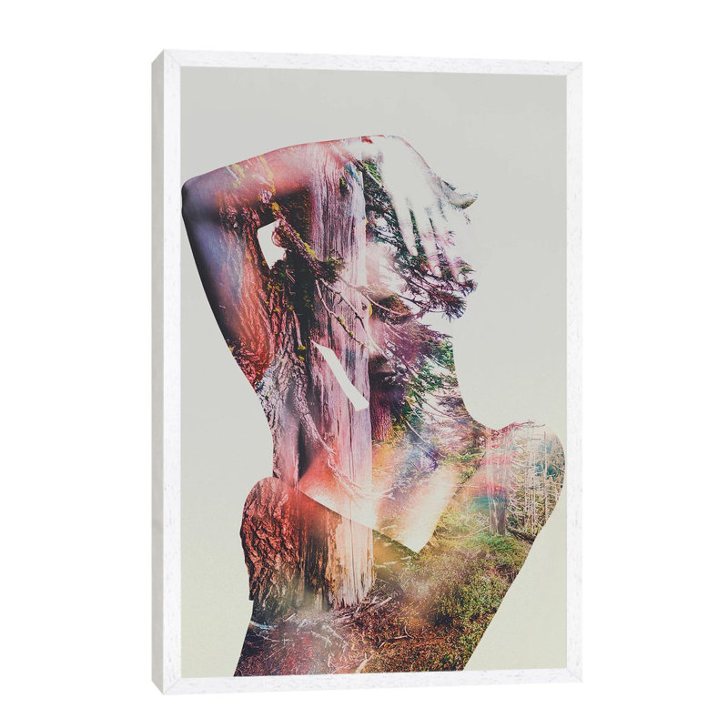Andreas Lie - Wrapped Canvas Print, 66.04 cm H x 45.72 cm W, White Floater Framed