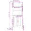 Muldon 69.5cm Sideboard