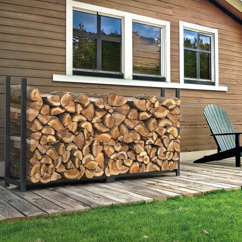 Ultra Duty Firewood Rack, 46.8" H x 93.8" W x 14.3" D
