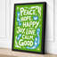 Peace, Hope, Happy, Joy Typography - Wrapped Canvas-679251987-679251976