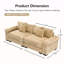 Canapé modulaire surdimensionné de 92 po Cloud-1253520721-1253520723-1253520749