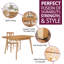 Ahwahnee 6 - Person Butterfly Leaf Dining Set