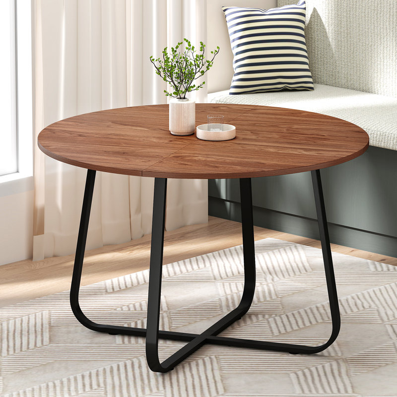 Metal Base Dining Table