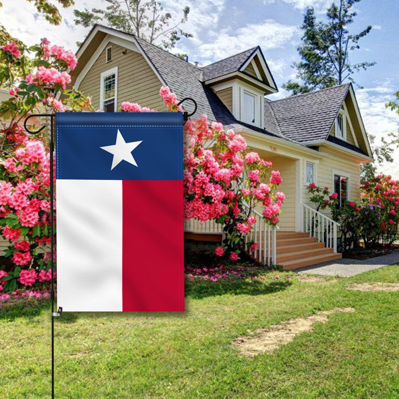 Texas State 2-Sided Polyester 18 x 12.5 in. Garden Flag