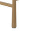Juna Upholstered Stool with Solid Wood Frame