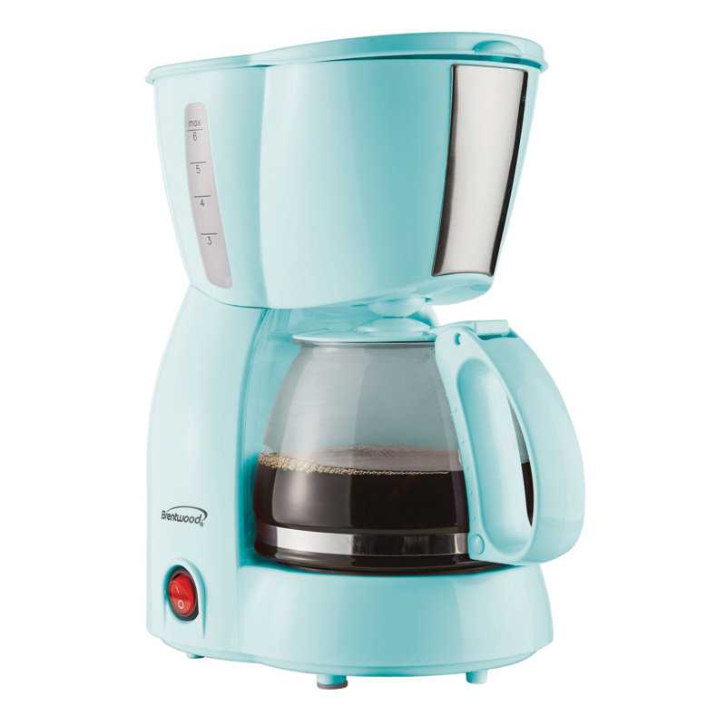 Cafetière 4 tasses Brentwood Appliances, Bleu