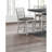 Antique White 7Pc Counter Height Dining Set Table W Storage Base Ladder Back 6X Chairs Classic Look Dining Room