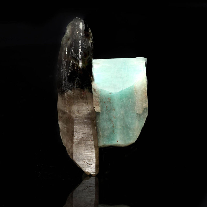 Quartz fumé et Amazonite II