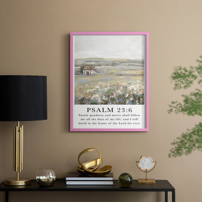 Pslam 119:105 Framed Print - Solid Wood