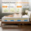Matelas hybride dans une boîte avec mousse viscoélastique gélifiée et ressorts ensachés, conception ergonomique et soulagement de la pression, sensation de fermeté moyenne-1097455934-1097455920