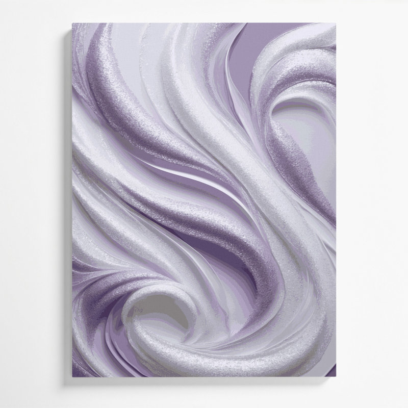 Abstrait couleur champ 40, art mural bleu sur toile, H 36 po x l 24 po