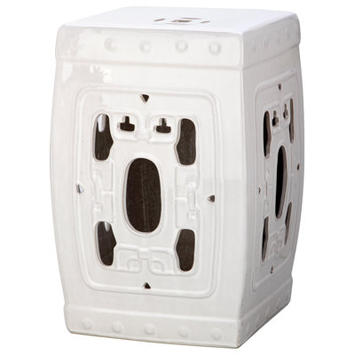 Casey-Lea Ceramic Accent Stool