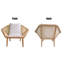 Fauteuil Papasan large de 41,3 po Abbegail