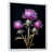 White Floater Framed