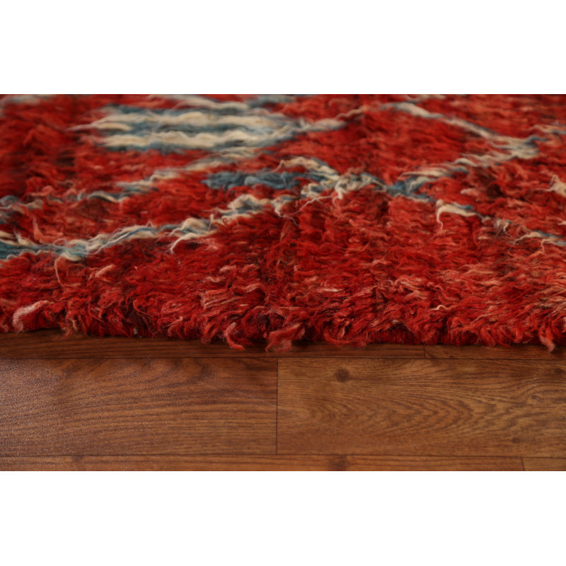 Tapis tribal berbère noué à la main 6 x 10